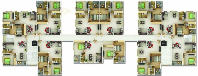  serenity Images for Cluster Plan of Sugam Serenity