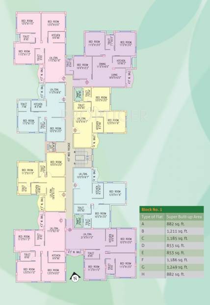Images for Cluster Plan of Mk Panchsheel Vatika
