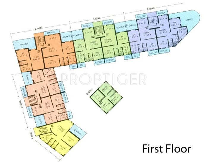 Images for Cluster Plan of Saldanha Residency