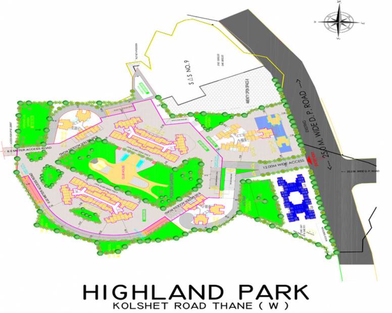  highland-park Images for Layout Plan of Siddhi Highland Park