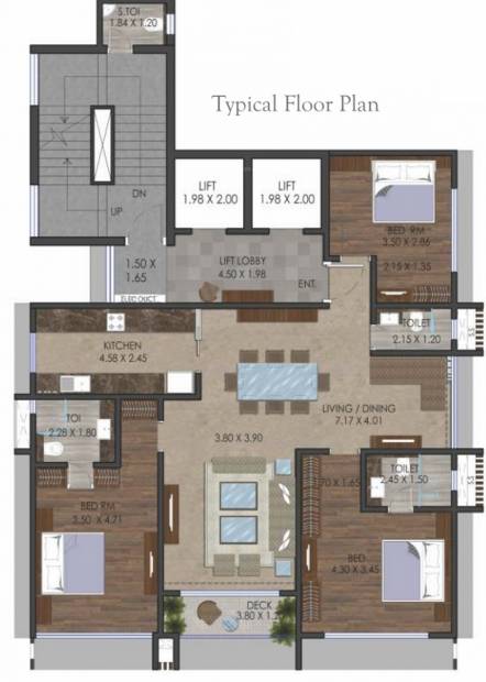 Images for Cluster Plan of Sugee Trimurti