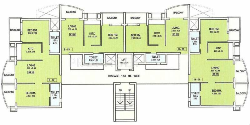  heritage-princess Block A Cluster Plan