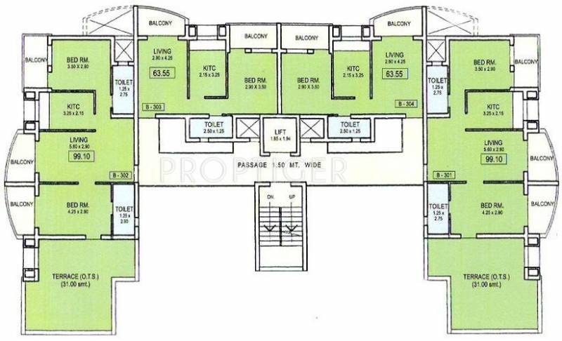  heritage-princess Block A Cluster Plan