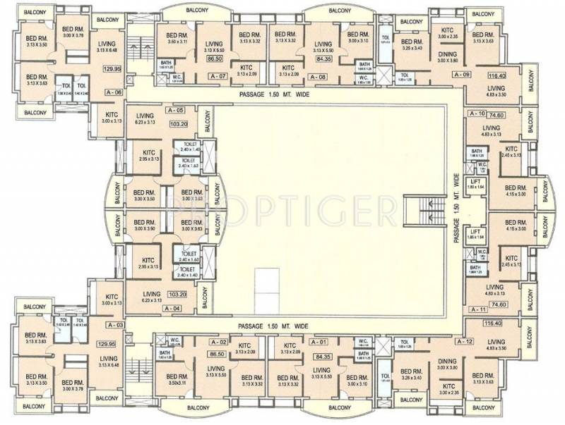  heritage-princess Block B Cluster Plan