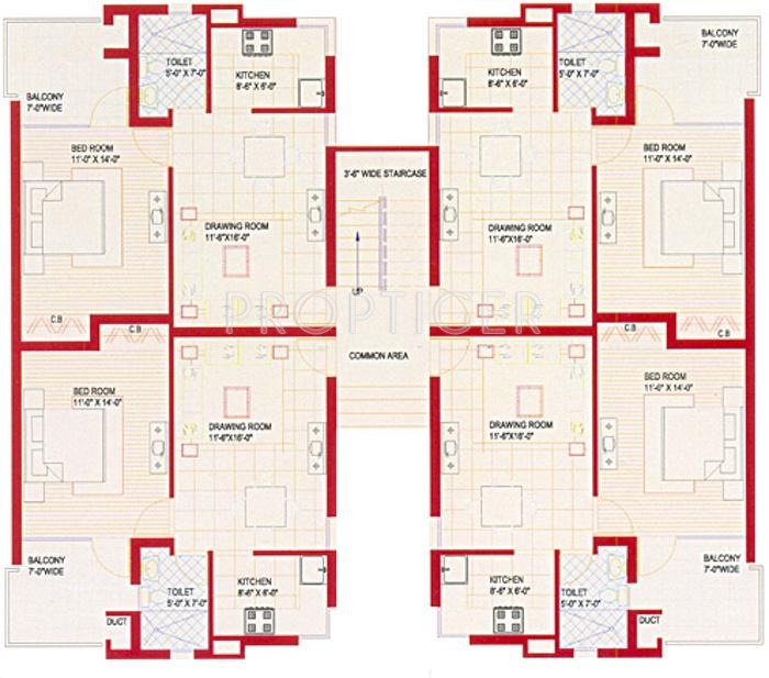 Images for Cluster Plan of Bajwa Unique Towers Aujla