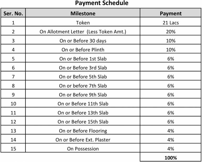 Images for Payment Plan of V Raheja Varuna