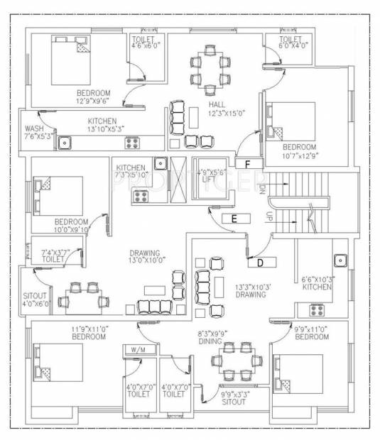 Images for Cluster Plan of RP Raghavendra Nagar