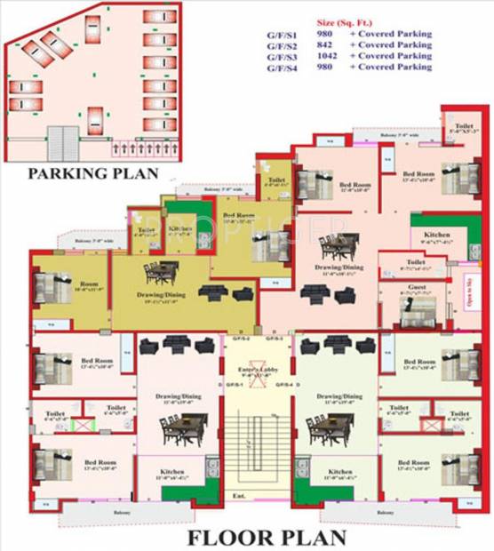 Images for Cluster Plan of RLB Casa