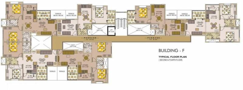 acme-landmark alcina Building F Even Cluster Plan