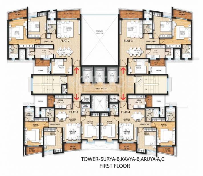 Images for Cluster Plan of Paarth Arka