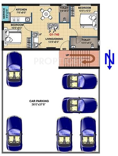  silver-bloom Block C Cluster Plan