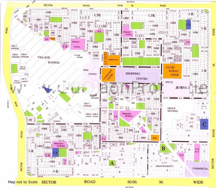 Images for Master Plan of HUDA Plot Sector 45