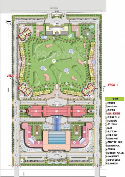 brys-group vega-tower Layout Plan