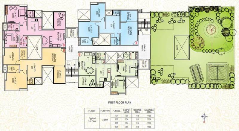 florentia Florentia Cluster Plan