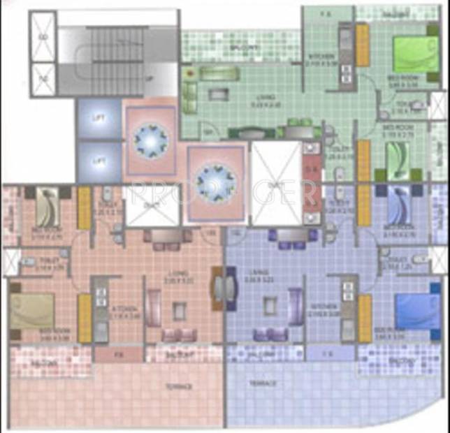 Images for Cluster Plan of Bathija Siddhivinayak Solitaire