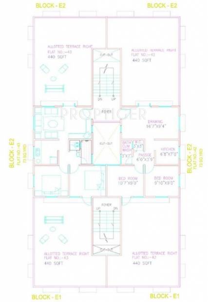 Images for Cluster Plan of Santosh Om Shantinagar 1