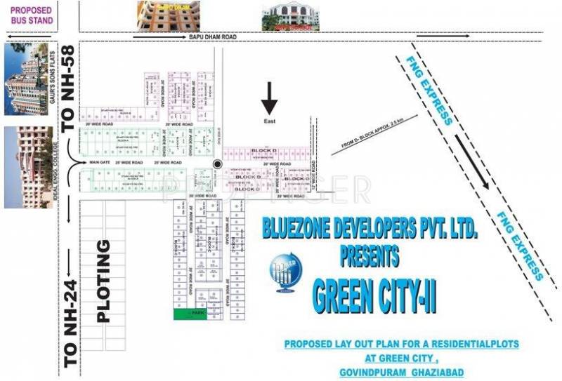 Images for Layout Plan of Bluezone Developers Green City Phase 2