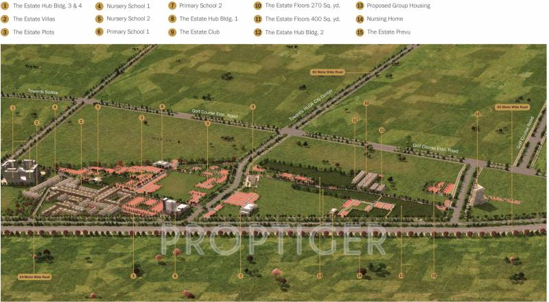  manor-villas Images for Master Plan of Anant Manor Villas