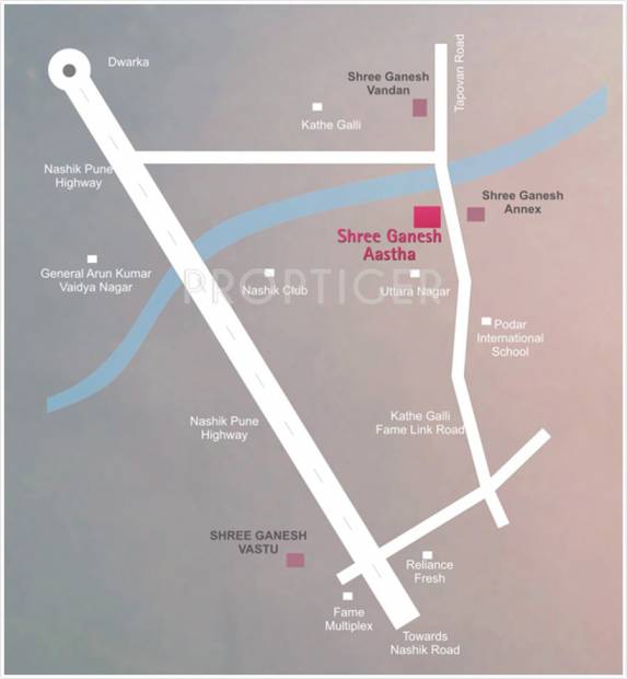 shree-ganesh-constructions aastha Location Plan