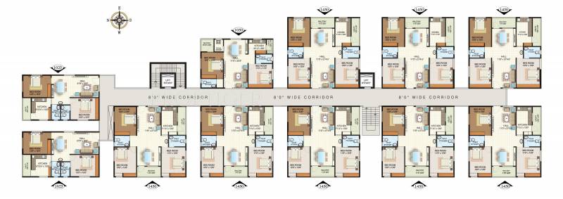 Images for Cluster Plan of Sardar Nest