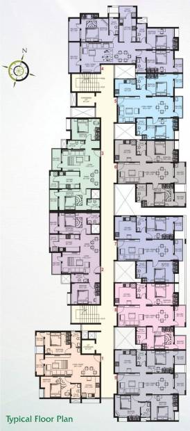 ace-developers willows-residences Willows Residences Cluster Plan