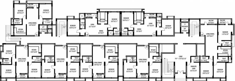 ace-developers willows-residences Willows Residences Cluster Plan for Ground Floor