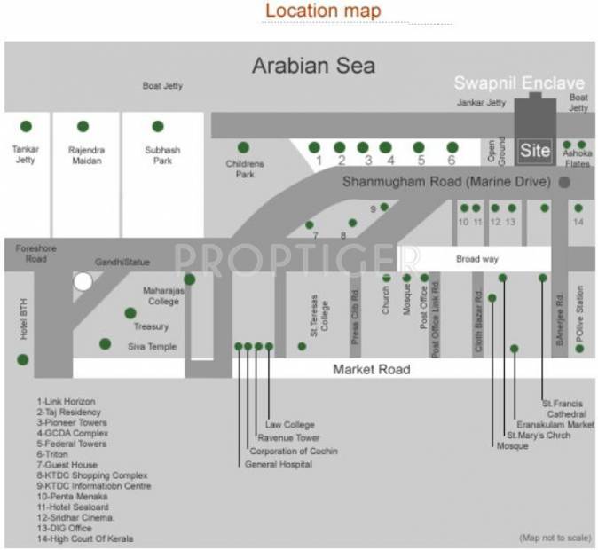Images for Location Plan of Pioneer Swapnil Enclave