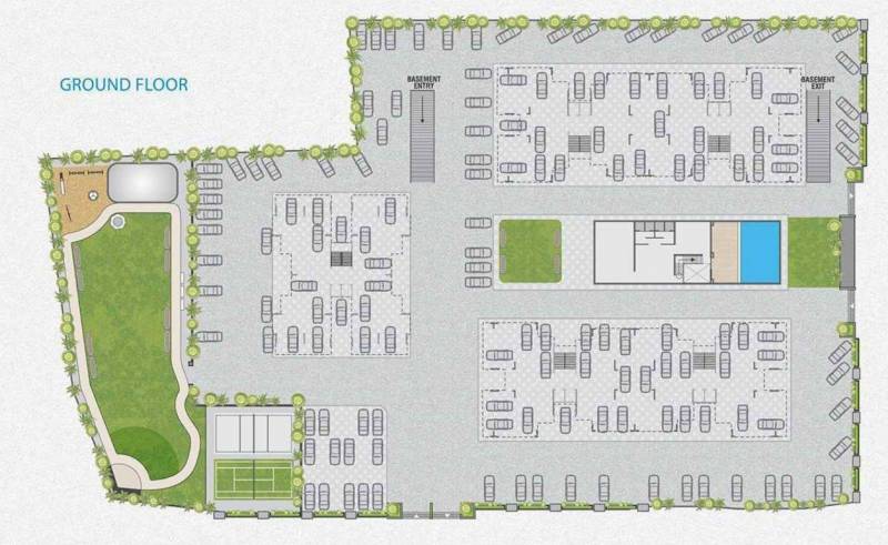 Images for Cluster Plan of Sangani Skyz