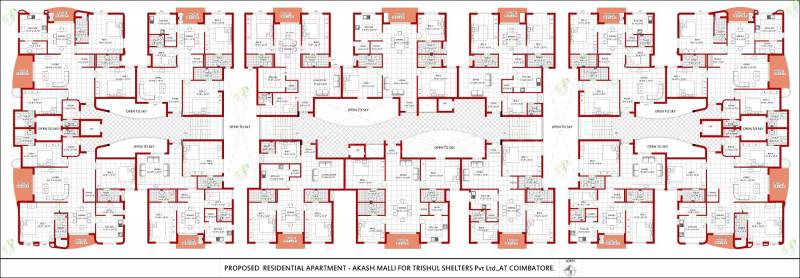 Images for Cluster Plan of Trishul Shelters Pvt Ltd Akash Malli