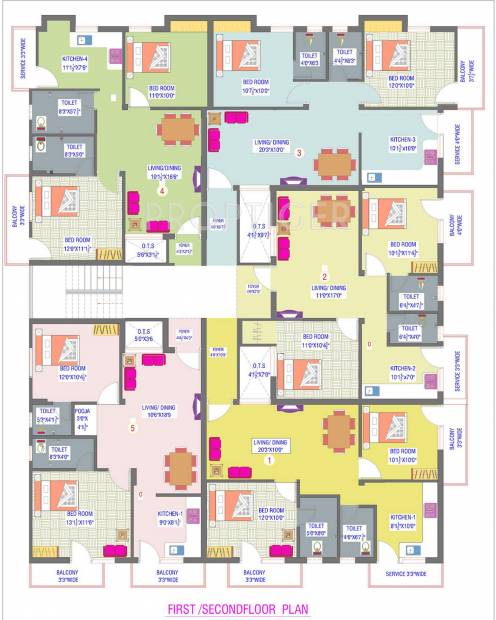 Images for Cluster Plan of Abhishek Brindavan