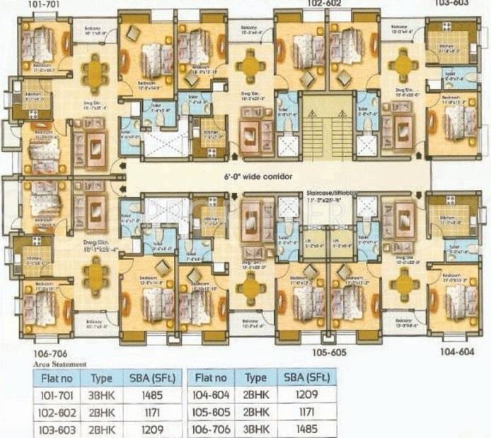 Images for Cluster Plan of Shree Jagannath Properties and Developers Shree Jagannath Residency