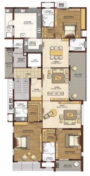 Images for Cluster Plan of Isha Homes Aara
