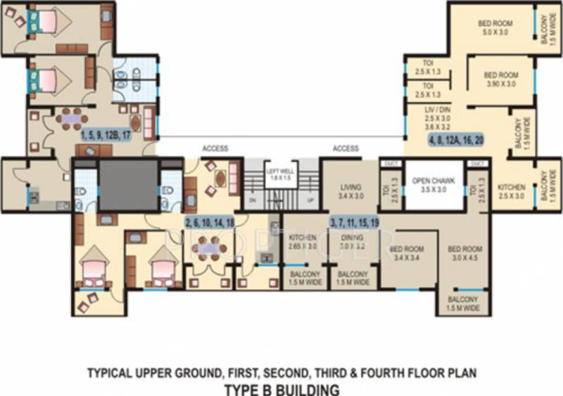  sapana-oasis Images for Cluster Plan of Nanu Sapana Oasis
