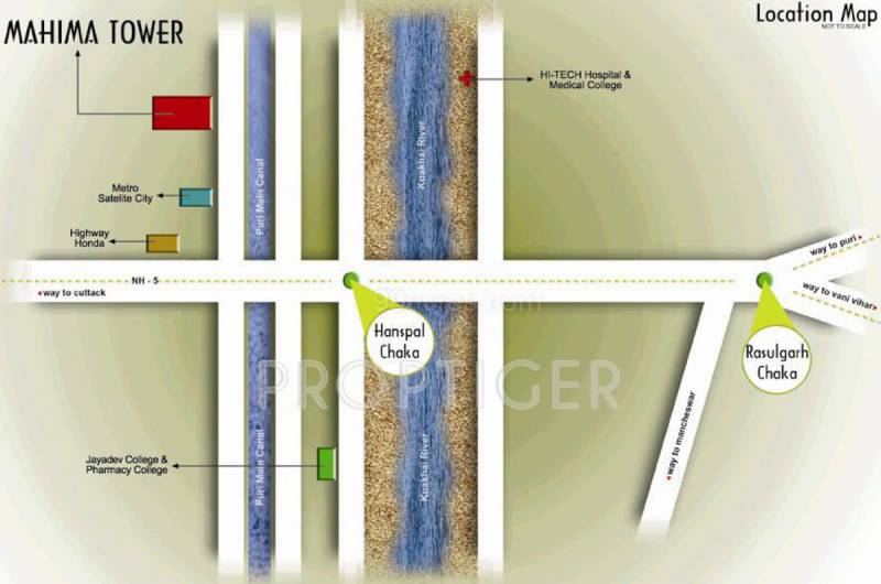 Images for Location Plan of C World Mahima Tower