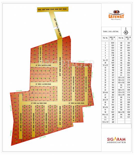 Images for Layout Plan of Sigaram CS Gate Way