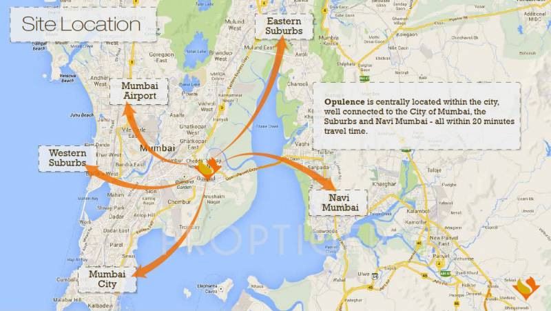  opulence Images for Location Plan of Sidhivinayak Opulence