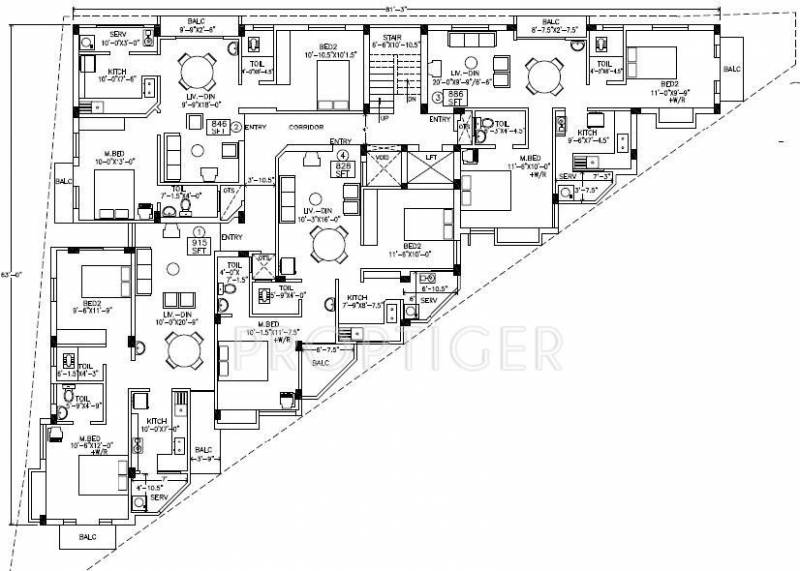 Images for Cluster Plan of Afraah Crystal Court