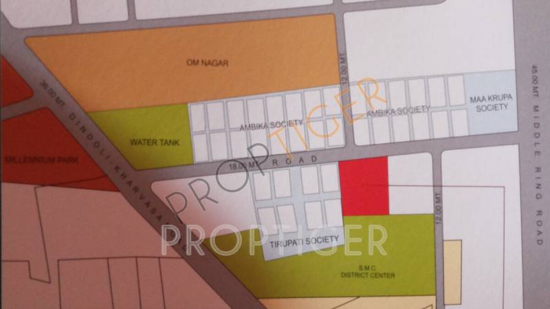 Images for Location Plan of Param Radhe Krishna Residency