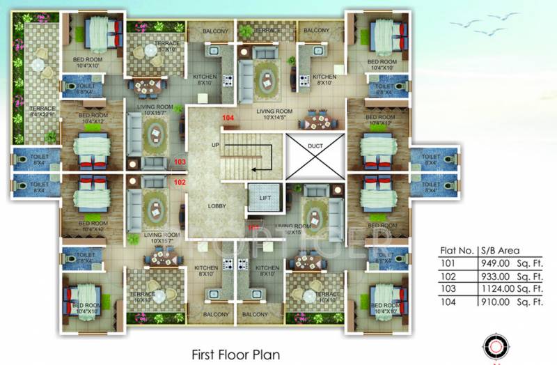 Images for Cluster Plan of Nirvana Sai Shrushti