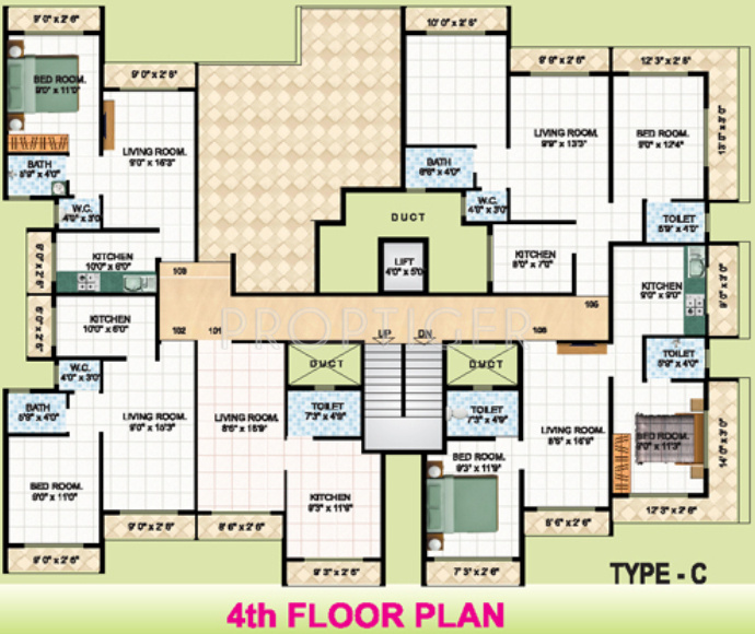 Images for Cluster Plan of Varsha Green Valley