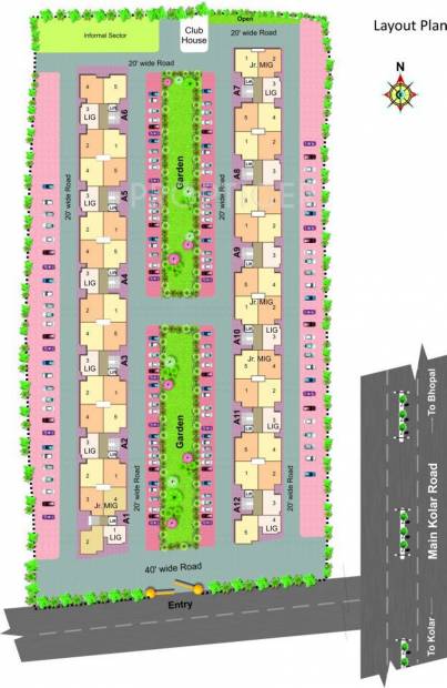  tulip-heights Images for Layout Plan of Soumya Tulip Heights