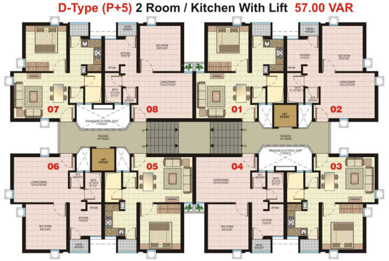 Images for Cluster Plan of Indiabulls Centrum