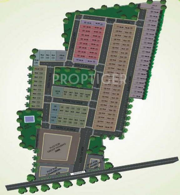 Images for Layout Plan of Exalter Vatika Plots
