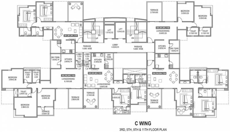 Images for Cluster Plan of Paranjape Azure A C D E And F