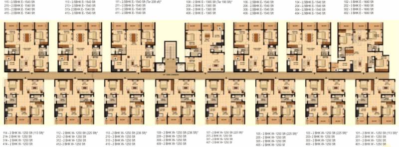 Images for Cluster Plan of Aashrayaa Citadel