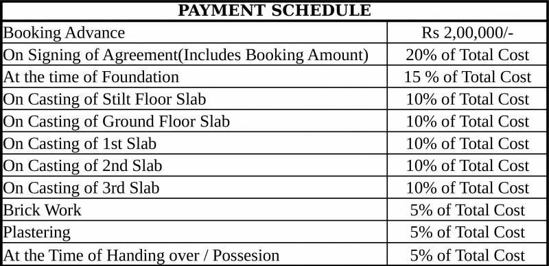 Images for Payment Plan of Aashrayaa Citadel
