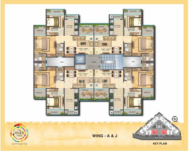 Images for Cluster Plan of Salasar The Riverview