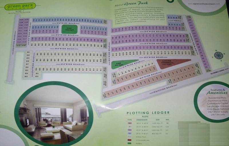  green-park Images for Layout Plan of Signature Green Park