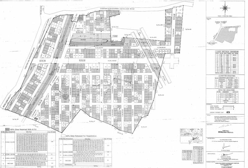 Images for Layout Plan of BSR Akruthi Green Woods
