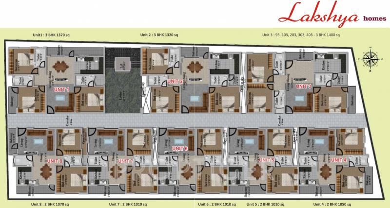 Images for Cluster Plan of Lakshaya Lakshya Homes